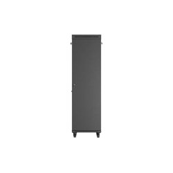 RACK CABINET 19" FREE-STANDING 42U/600X600 (FLAT PACK) WITH GLASS DOOR LCD BLACK LANBERG V2
