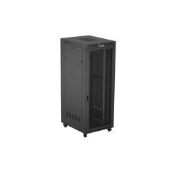 RACK CABINET 19" FREE-STANDING 42U/800X1000 (FLAT PACK) WITH MESH DOOR LCD BLACK LANBERG V2