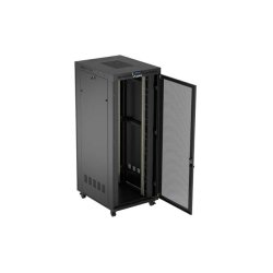 RACK CABINET 19" FREE-STANDING 42U/800X1000 (FLAT PACK) WITH MESH DOOR LCD BLACK LANBERG V2