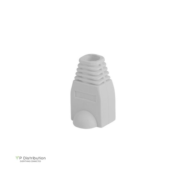 STRAIN RELIEF RJ45 (BOOT CAP) LANBERG GREY (100-PACK)