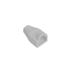 STRAIN RELIEF RJ45 (BOOT CAP) LANBERG GREY (100-PACK)