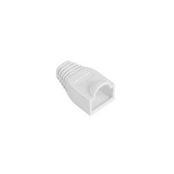 STRAIN RELIEF RJ45 (BOOT CAP) LANBERG WHITE (100-PACK)