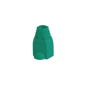 STRAIN RELIEF RJ45 (BOOT CAP) LANBERG GREEN (100-PACK)