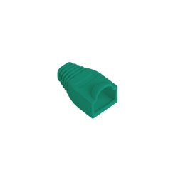 STRAIN RELIEF RJ45 (BOOT CAP) LANBERG GREEN (100-PACK)