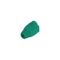 STRAIN RELIEF RJ45 (BOOT CAP) LANBERG GREEN (100-PACK)
