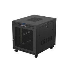 RACK CABINET 19" FREE-STANDING 15U/800X1000 (FLAT PACK) WITH MESH DOOR LCD BLACK LANBERG V2