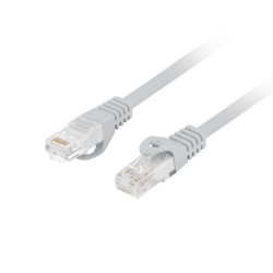 PATCHCORD CAT.6 UTP LSZH CU 0.25M GREY FLUKE PASSED LANBERG