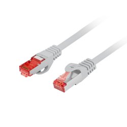 PATCHCORD CAT.6 S/FTP LSZH CU 3M GREY FLUKE PASSED LANBERG
