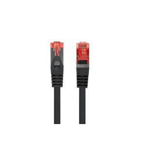 PATCHCORD CAT.6 S/FTP LSZH CU 1M BLACK FLUKE PASSED LANBERG
