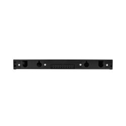 RACKMOUNT 19" 1U FIBER PATCH PANEL LANBERG 12XSC DUPLEX / 12XLC QUAD BLACK + ACCESSORIES