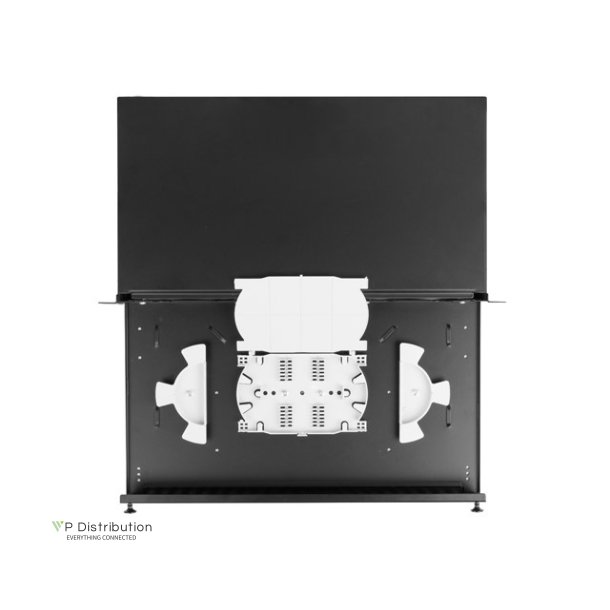 RACKMOUNT 19" 1U FIBER PATCH PANEL LANBERG 24XSC SIMPLEX/24XLC DUPLEX BLACK + ACCESSORIES