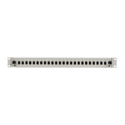 RACKMOUNT 19" 1U FIBER PATCH PANEL LANBERG 24XSC SIMPLEX/24XLC DUPLEX + ACCESSORIES