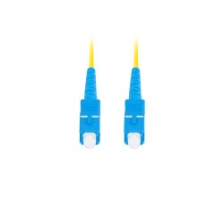 FIBER OPTIC PATCHCORD SM SC/UPC-SC/UPC SIMPLEX 2M LSZH G657A1 3.0MM YELLOW LANBERG
