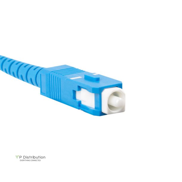 FIBER OPTIC PATCHCORD SM SC/UPC-SC/UPC SIMPLEX 5M LSZH G657A1 3.0MM YELLOW LANBERG