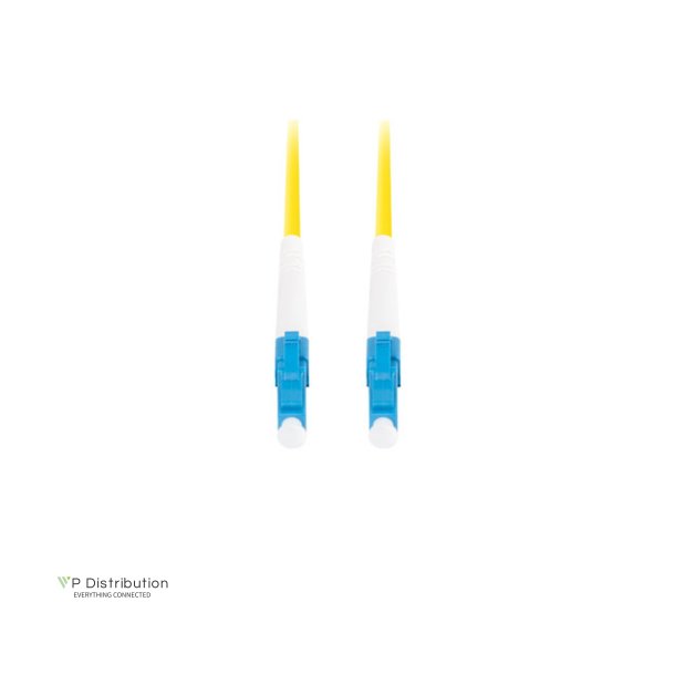 FIBER OPTIC PATCHCORD SM LC/UPC-LC/UPC SIMPLEX 1M LSZH G657A1 3.0MM YELLOW LANBERG