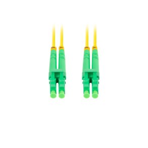 FIBER OPTIC PATCHCORD SM LC/APC-LC/APC DUPLEX 2M LSZH G657A1 3.0MM YELLOW LANBERG