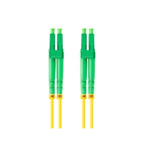 FIBER OPTIC PATCHCORD SM LC/APC-LC/APC DUPLEX 3M LSZH G657A1 3.0MM YELLOW LANBERG