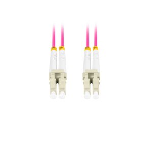 FIBER OPTIC PATCHCORD MM LC/UPC-LC/UPC DUPLEX 2M LSZH OM4 50/125 3.0MM VIOLET LANBERG