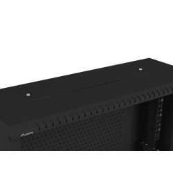 RACK CABINET 19" WALL-MOUNT 4U+3U/540X200 LOW-PROFILE BLACK LANBERG (ASSEMBLED)