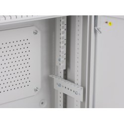 RACK CABINET 19" WALL-MOUNT 4U+3U/540X200 LOW-PROFILE GREY LANBERG (ASSEMBLED)