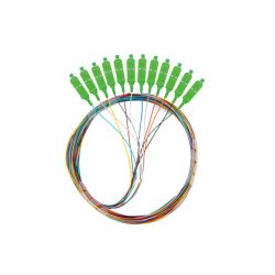 PIGTAIL FIBER OPTIC SM SC/APC SEMI TIGHT 9/125 G657A1 12X2M MULTICOLOUR LANBERG