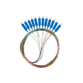 PIGTAIL FIBER OPTIC SM SC/UPC SEMI TIGHT 9/125 G657A1 12X2M MULTICOLOUR LANBERG