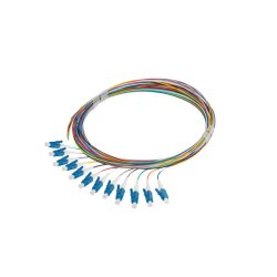 PIGTAIL FIBER OPTIC SM LC/UPC SEMI TIGHT 9/125 G657A1 12X2M MULTICOLOUR LANBERG