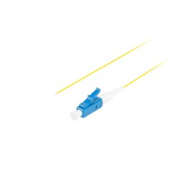 PIGTAIL FIBER OPTIC SM LC/UPC EASY STRIP 9/125 G657A1 2M YELLOW LANBERG