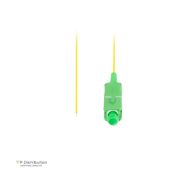 PIGTAIL FIBER OPTIC SM SC/APC ST 9/125 G657A1 2M YELLOW LANBERG