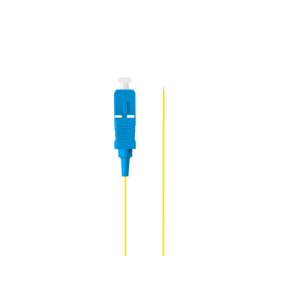 PIGTAIL FIBER OPTIC SM SC/UPC EASY STRIP 9/125 G657A1 2M YELLOW LANBERG
