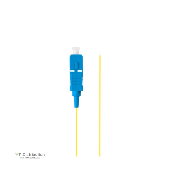 PIGTAIL FIBER OPTIC SM SC/UPC EASY STRIP 9/125 G657A1 2M YELLOW LANBERG