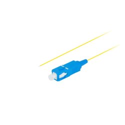 PIGTAIL FIBER OPTIC SM SC/UPC EASY STRIP 9/125 G657A1 2M YELLOW LANBERG