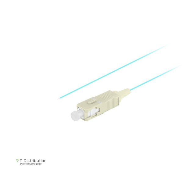 PIGTAIL FIBER OPTIC MM SC/UPC OM3 EASY STRIP 50/125 2M AQUA LANBERG