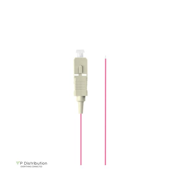 PIGTAIL FIBER OPTIC MM SC/UPC OM4 EASY STRIP 50/125 2M VIOLET LANBERG