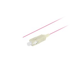 PIGTAIL FIBER OPTIC MM SC/UPC OM4 EASY STRIP 50/125 2M VIOLET LANBERG