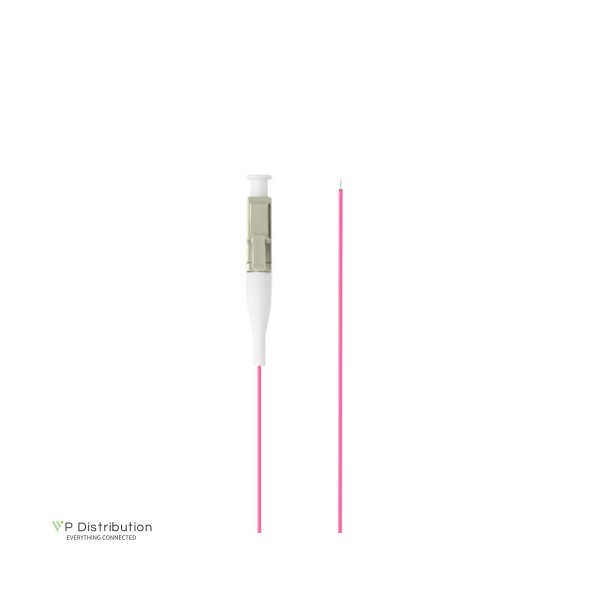 PIGTAIL FIBER OPTIC MM LC/UPC OM4 EASY STRIP 50/125 2M VIOLET LANBERG