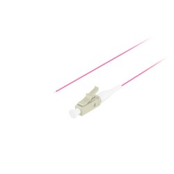 PIGTAIL FIBER OPTIC MM LC/UPC OM4 EASY STRIP 50/125 2M VIOLET LANBERG