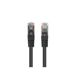PATCHCORD CAT.6 FTP 5M BLACK FLUKE PASSED LANBERG 10-PACK