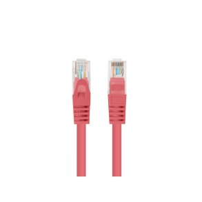 PATCHCORD CAT.5E UTP 1M RED FLUKE PASSED LANBERG 10-PACK