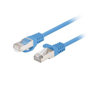 PATCHCORD CAT.6 FTP 1.5M BLUE FLUKE PASSED LANBERG 10-PACK