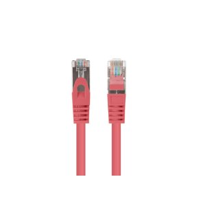 PATCHCORD CAT.6 FTP 0.25M RED FLUKE PASSED LANBERG 10-PACK