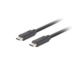 USB-C M/M 3.1 GEN 2 CABLE 0.5M 10GB/S PD100W BLACK LANBERG