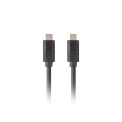 USB-C M/M 3.1 GEN 2 CABLE 0.5M 10GB/S PD100W BLACK LANBERG