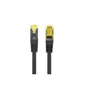 PATCHCORD CAT.6A S/FTP LSZH CU 1M BLACK FLUKE PASSED LANBERG