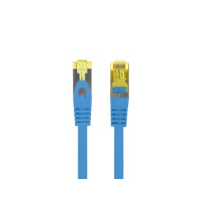 PATCHCORD CAT.6A S/FTP LSZH CU 0.25M BLUE FLUKE PASSED LANBERG