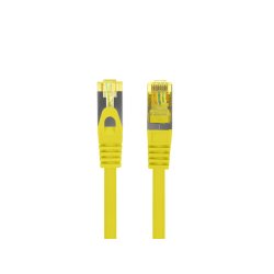 PATCHCORD CAT.6A S/FTP LSZH CU 0.25M YELLOW FLUKE PASSED LANBERG
