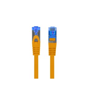 PATCHCORD CAT.6A S/FTP LSZH CCA 0.25M ORANGE FLUKE PASSED LANBERG