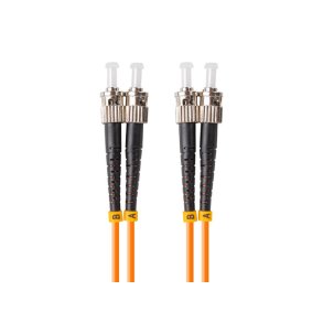 FIBER OPTIC PATCHCORD MM ST/UPC-ST/UPC DUPLEX 5M LSZH OM2 50/125 3.0MM ORANGE LANBERG