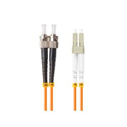 FIBER OPTIC PATCHCORD MM ST/UPC-LC/UPC DUPLEX 5M LSZH OM2 50/125 3.0MM ORANGE LANBERG