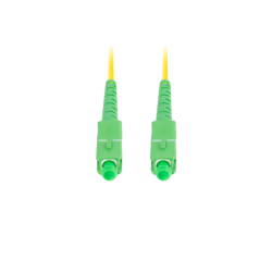 FIBER OPTIC PATCHCORD SM SC/APC-SC/APC SIMPLEX 2M LSZH G657A1 3.0MM YELLOW LANBERG